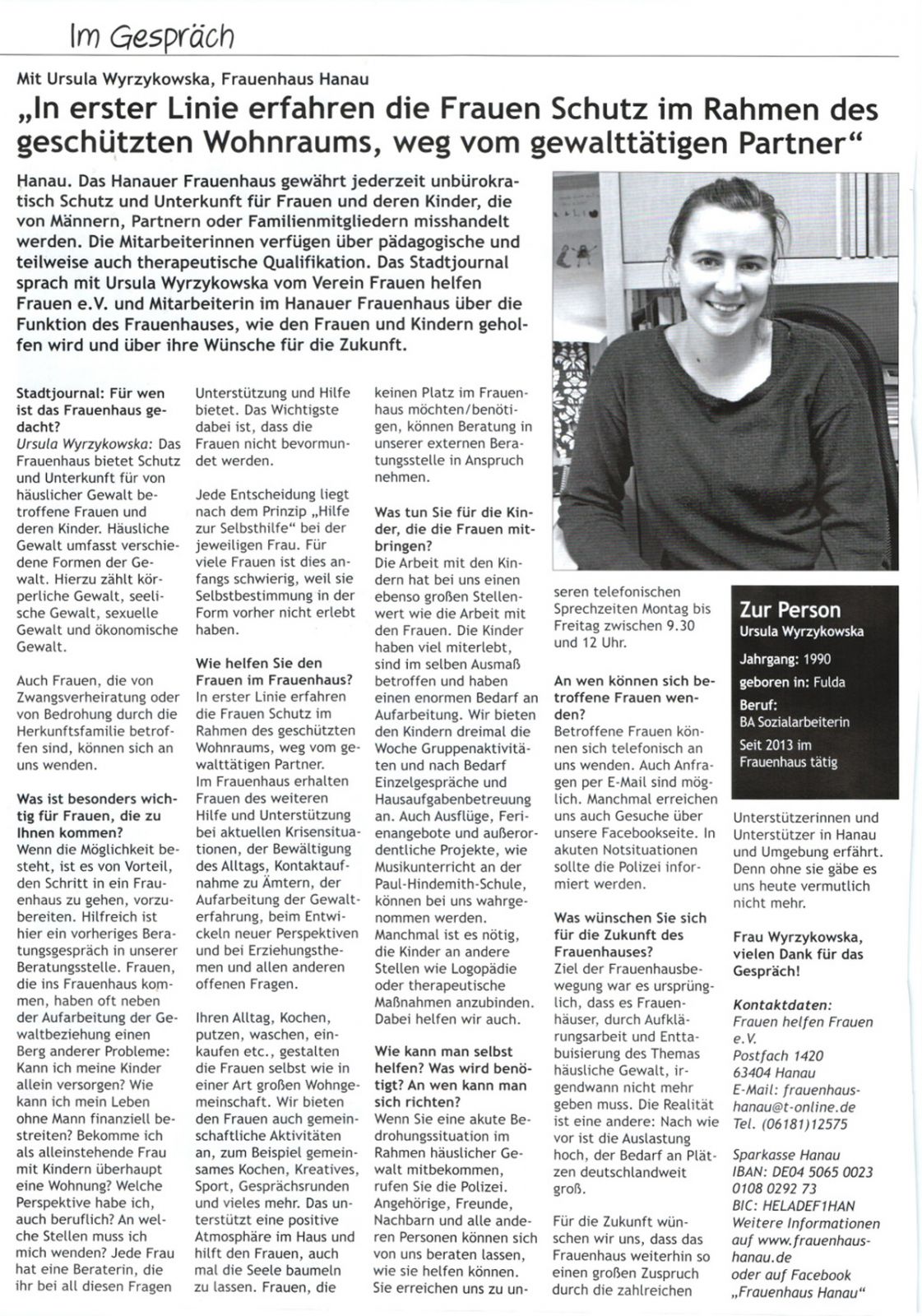 Stadtjournal 09.03.2016