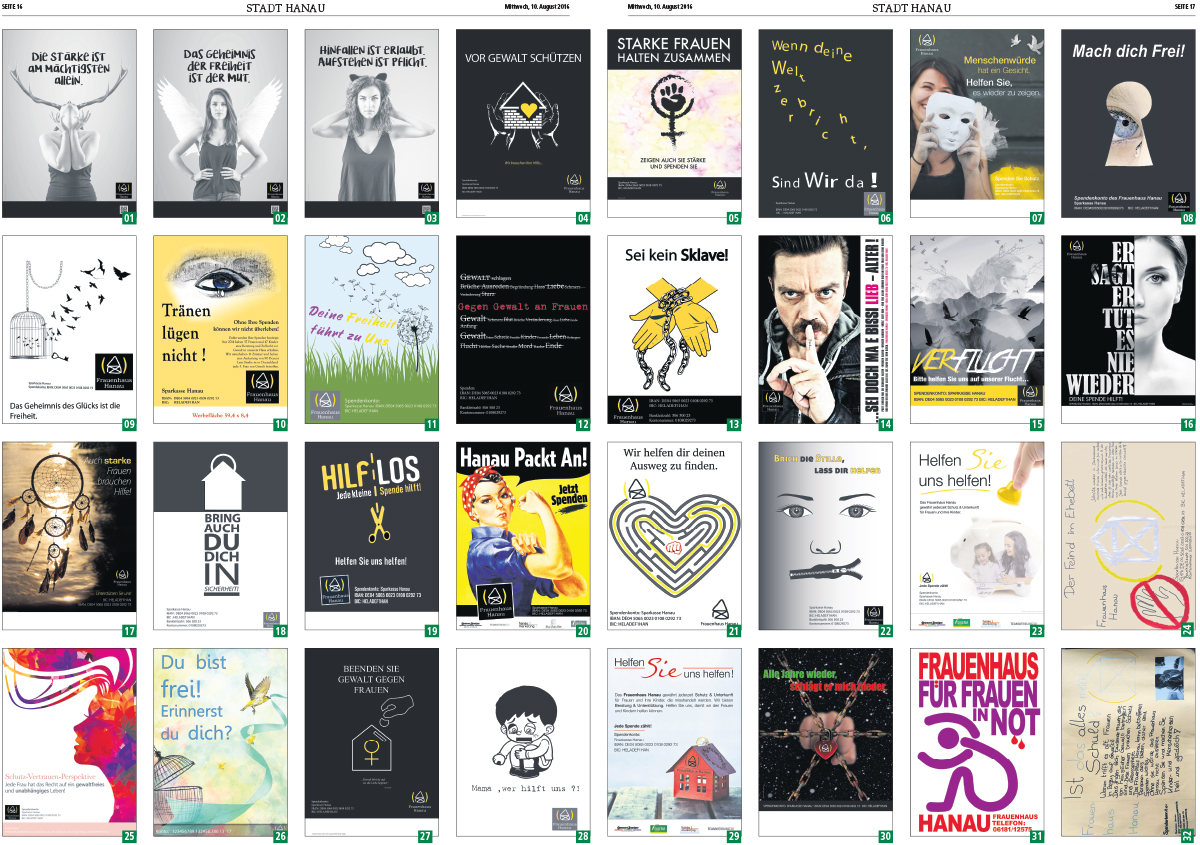 Hanauer Anzeiger Plakatwettbewerb 10.08.2016