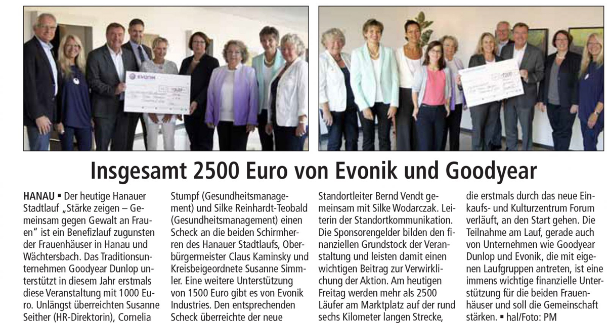 Hanauer Anzeiger Stadtlauf 16.09.2016