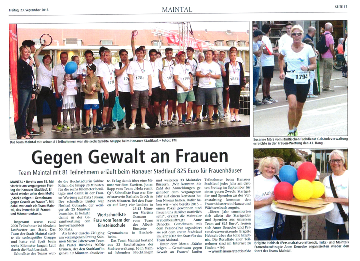Maintaler Tagesanzeiger 23.09.2016