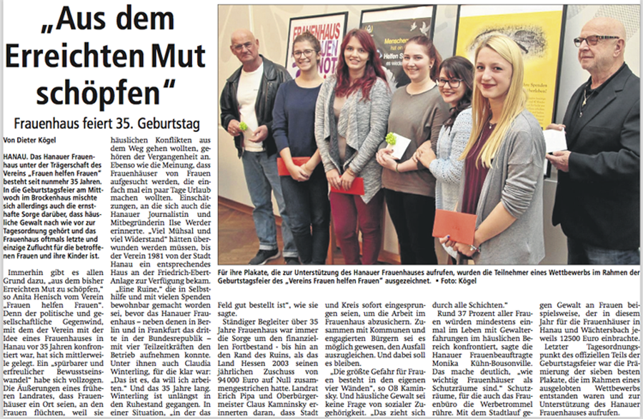 Hanau Post Jubiläum 04.11.2016