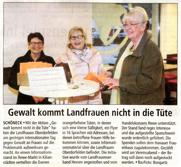 Hanauer Anzeiger 29.11.2016