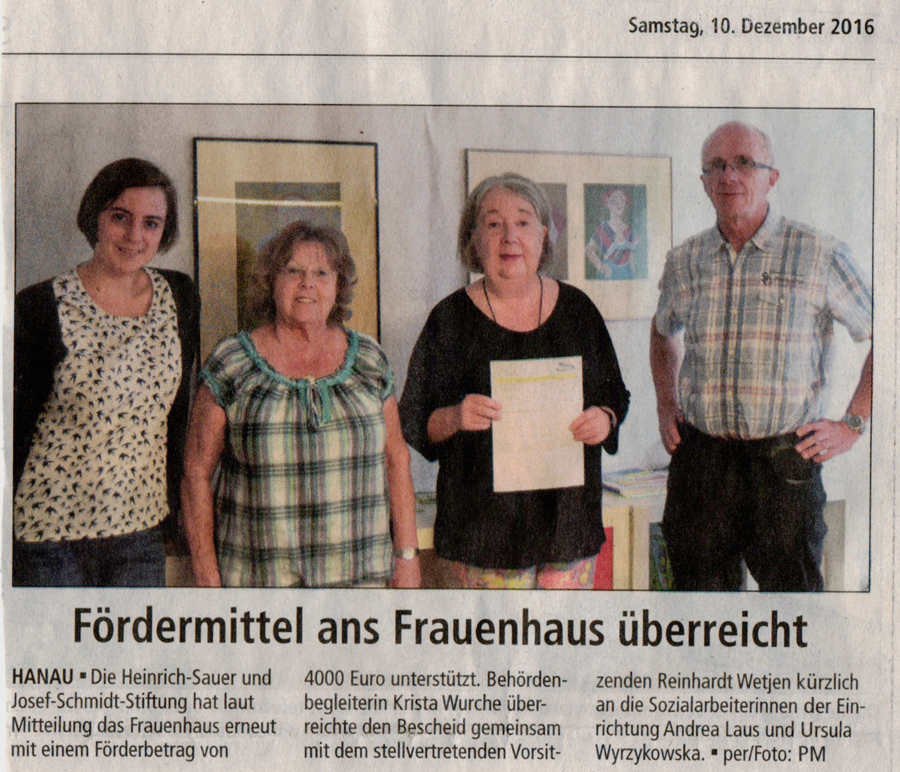 Hanauer Anzeiger 10.12.2016