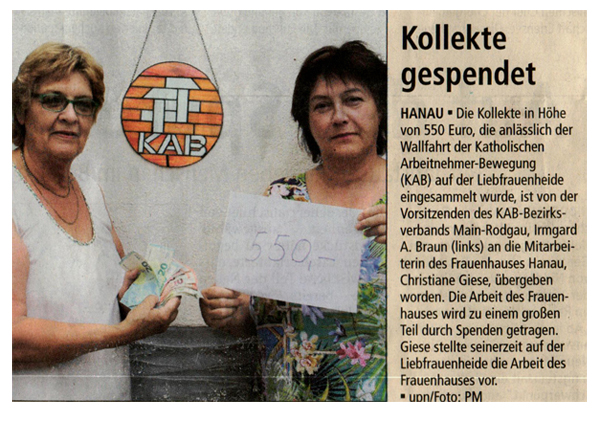 Hanauer Anzeiger 25.08.2017 KAB
