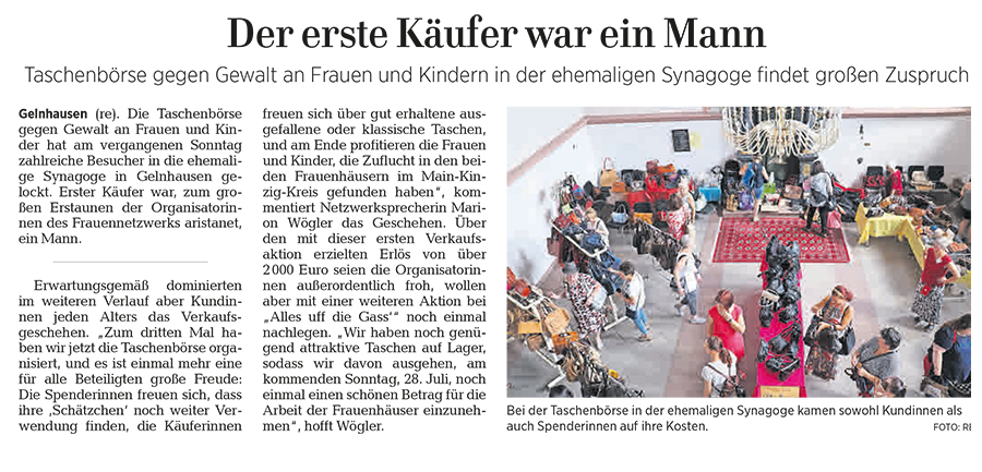 25.07.2019 GELNHÄUSER NEUE ZEITUNG
