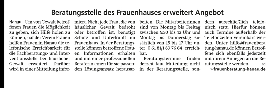18.04.2020 HANAUER ANZEIGER