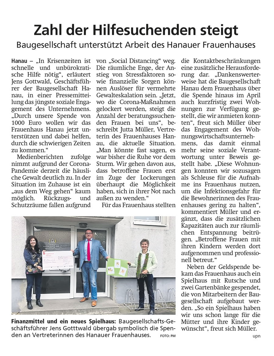 HANAUER ANZEIGE 19.06.2020