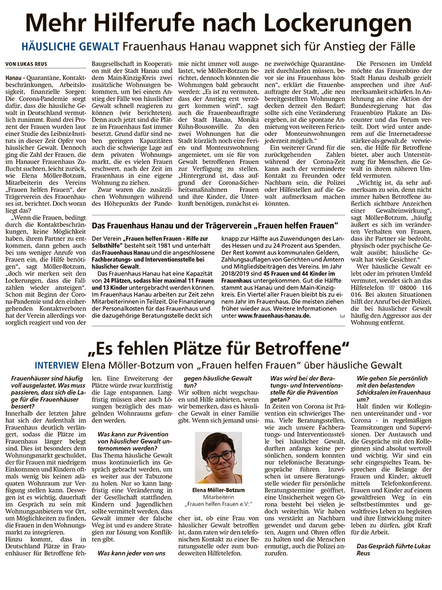 HANAU POST 14.07.2020
