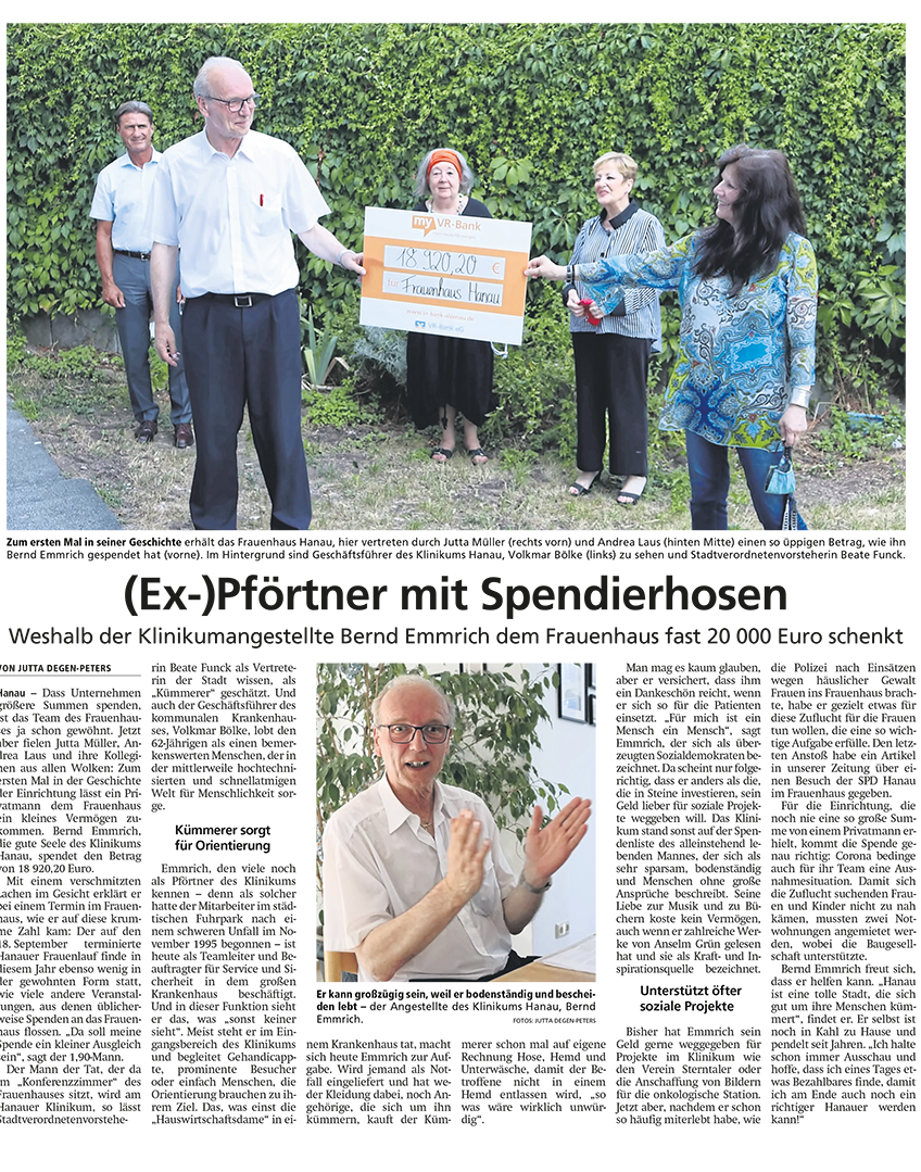 28.08.2020 HANAUER ANZEIGER