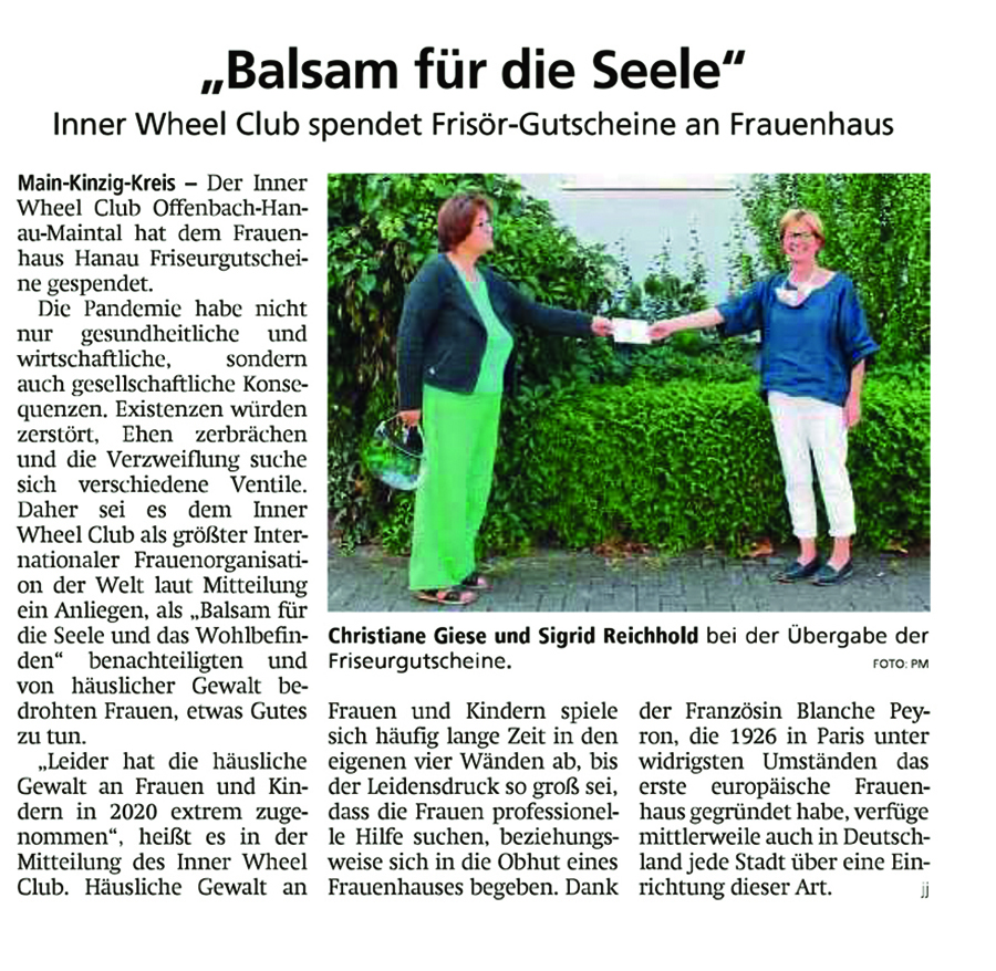 HANAUER ANZEIGER 13.10.2020