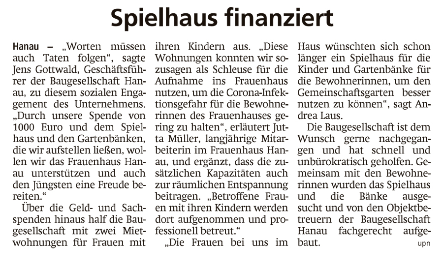 05.11.2020 HANAUER ANZEIGER