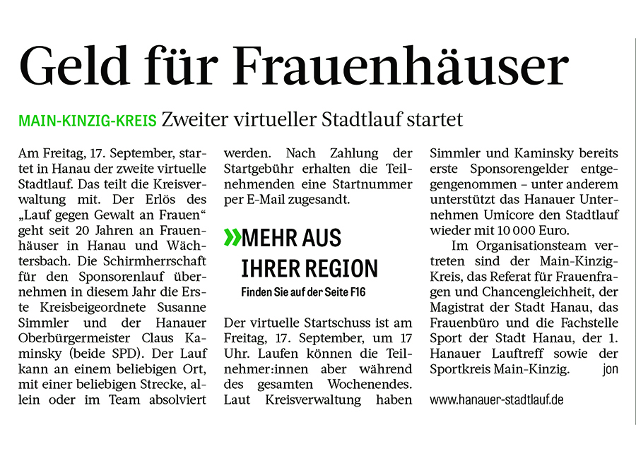 27.07.2021 FRANKFURTER RUNDSCHAU