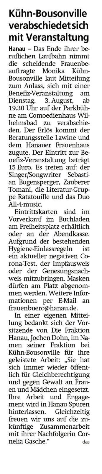 27.07.2021 HANAUER ANZEIGER