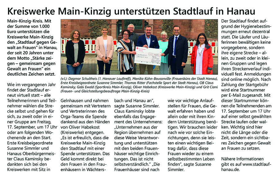 12.08.2021 STADTJOURNAL HANAU