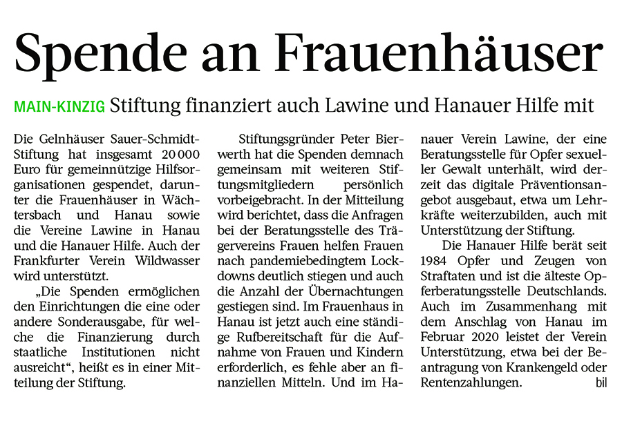 21.08.2021 FRANKFURTER RUNDSCHAU