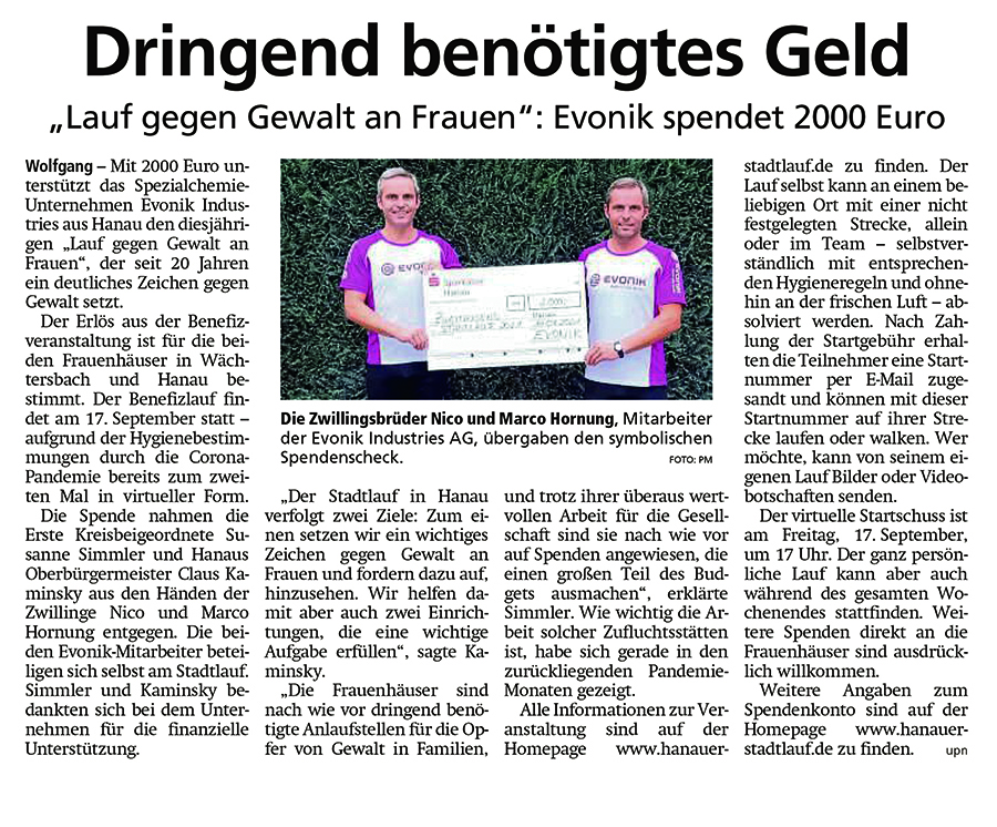 16.09.2021 HANAUER ANZEIGER