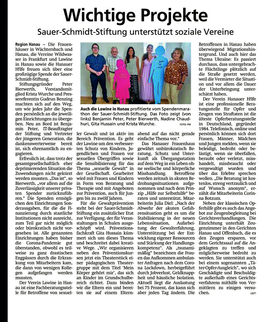 08.09.2022 HANAUER ANZEIGER